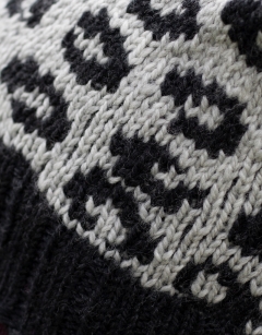 Knit Snow Leopard Hat Kit