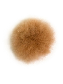 Camel Alpaca Fur Pom Pom