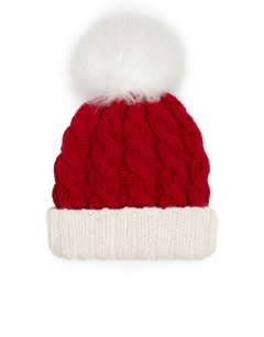 Cable Santa Hat