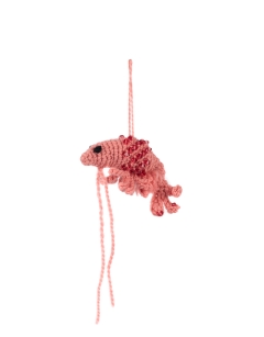 Beaded Prawn Decoration