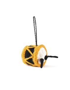 Crochet Drum Decoration