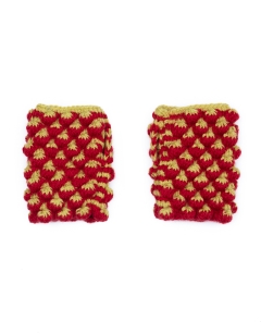 Strawberry Wristwarmers