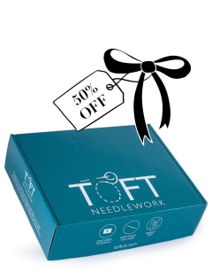 Granny Square Blanket Box: Neutrals