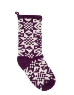 Damson Star Stocking