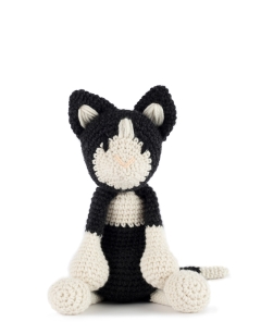 Large Paddy the Black and White Cat