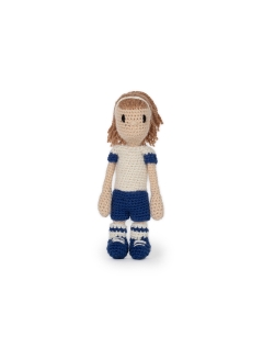 Mini Womens Footballer Doll