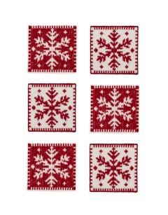 Snowflake Bargello Coaster Kit