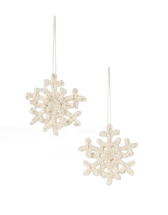 Beaded Snowflake Decoration