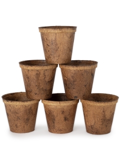 Stack of Coir Pots