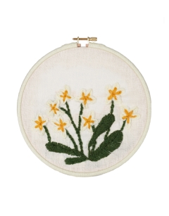 Primrose Embroidery Hoop