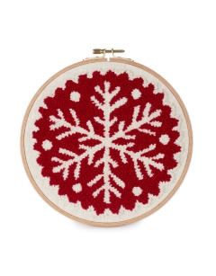 Snowflake Punch Needle Kit