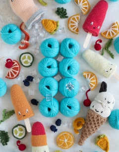 Turquoise Yarn Bundle