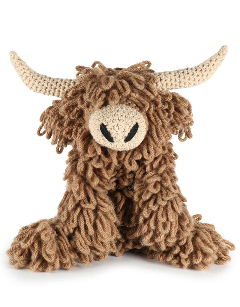 Highland Cow Crochet Kit