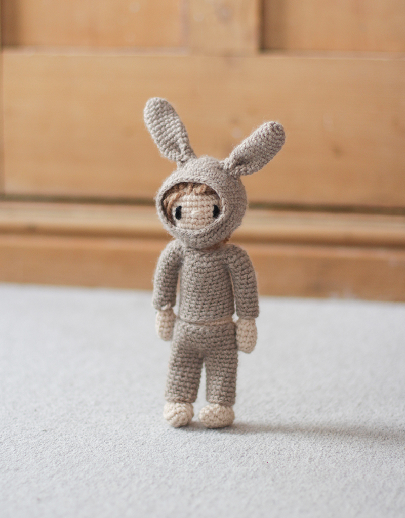 Crochet mini doll hot sale