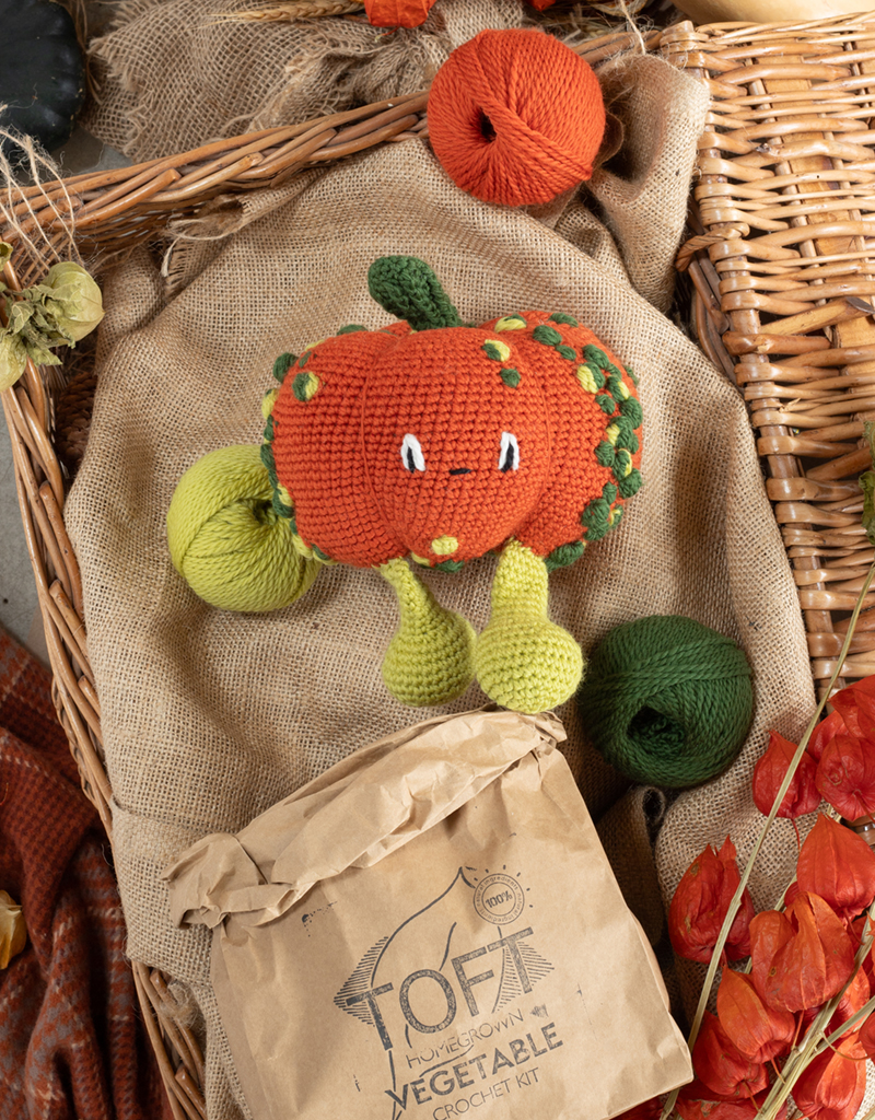Crochet Your Own Pumpkin Vegetable Kit | TOFT