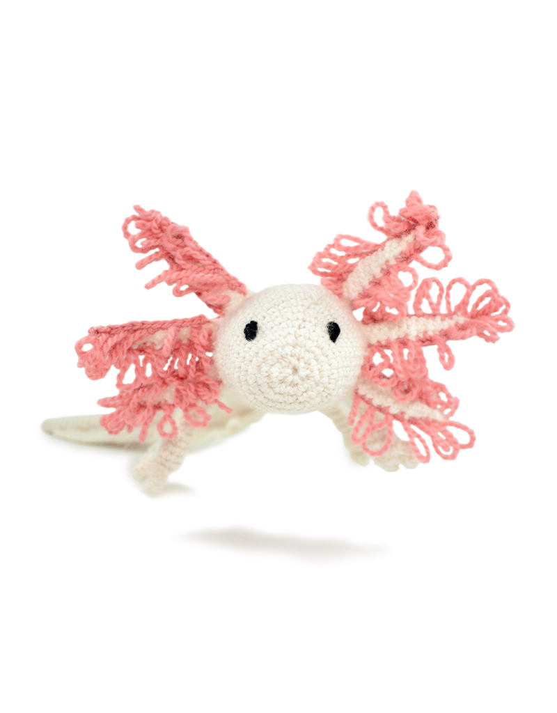 Crochet Axolotl Amigurumi Project