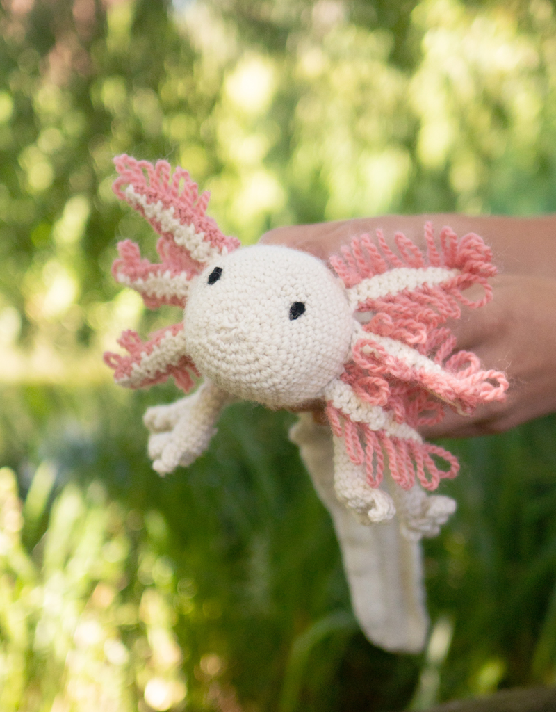 Crochet Axolotl Amigurumi Project