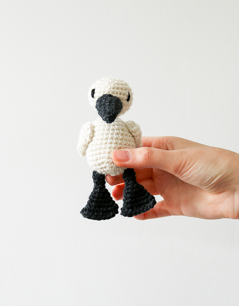 Mini Northern Gannet Crochet Bird Pattern | TOFT