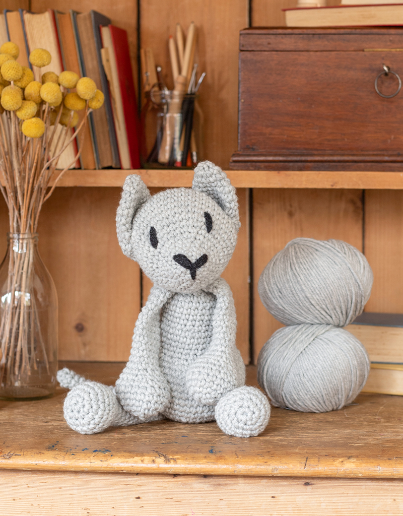 Large Crochet Cat Kit | TOFT, image size:800x1024