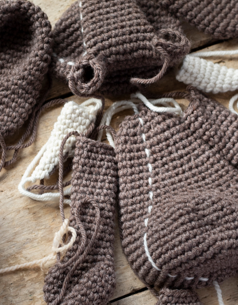 Crochet online elephant booties