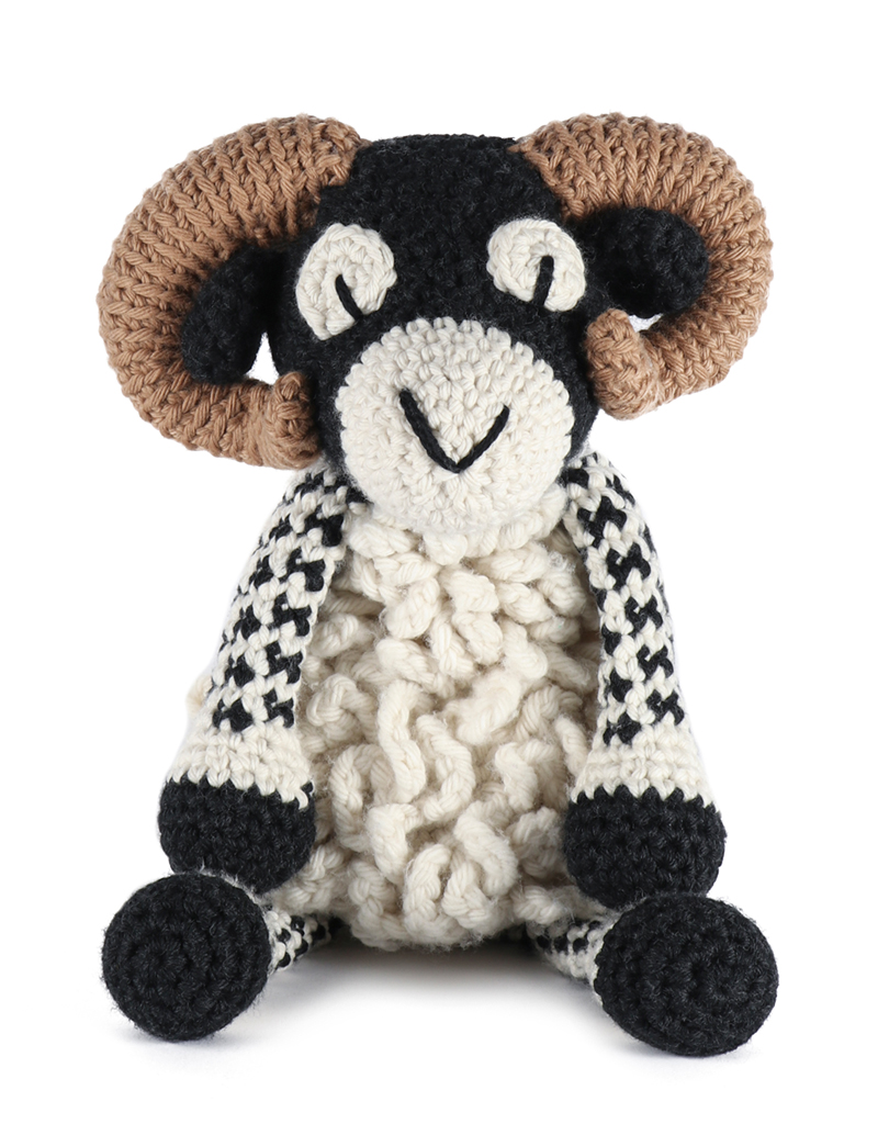 Threaders Cute Companions Crochet Kit - Charlie the Cow Miniature