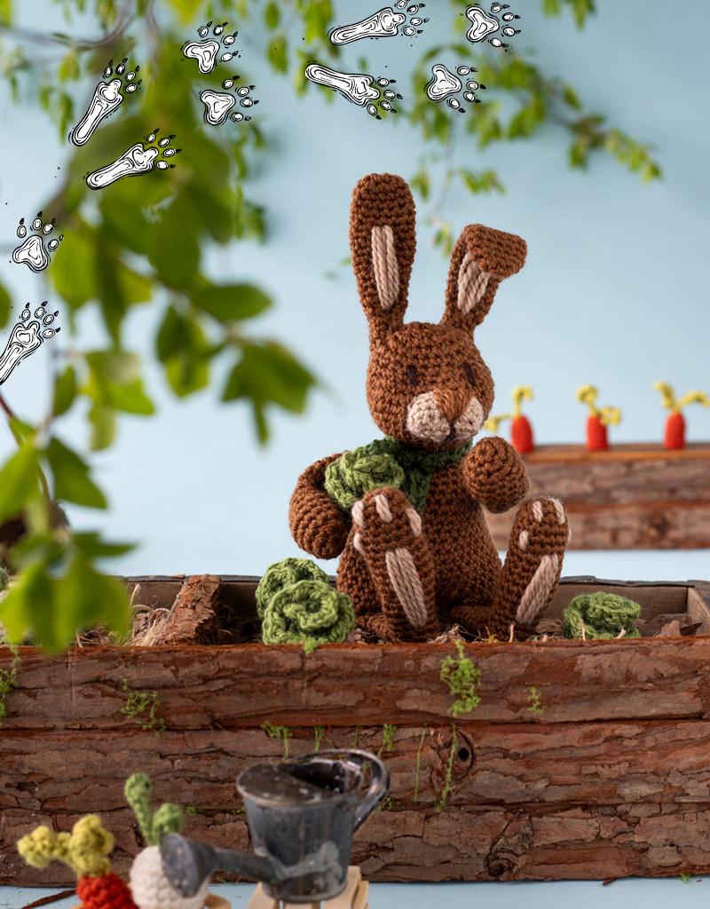 The Hare's Bride Fairy Tales Crochet Kit | TOFT
