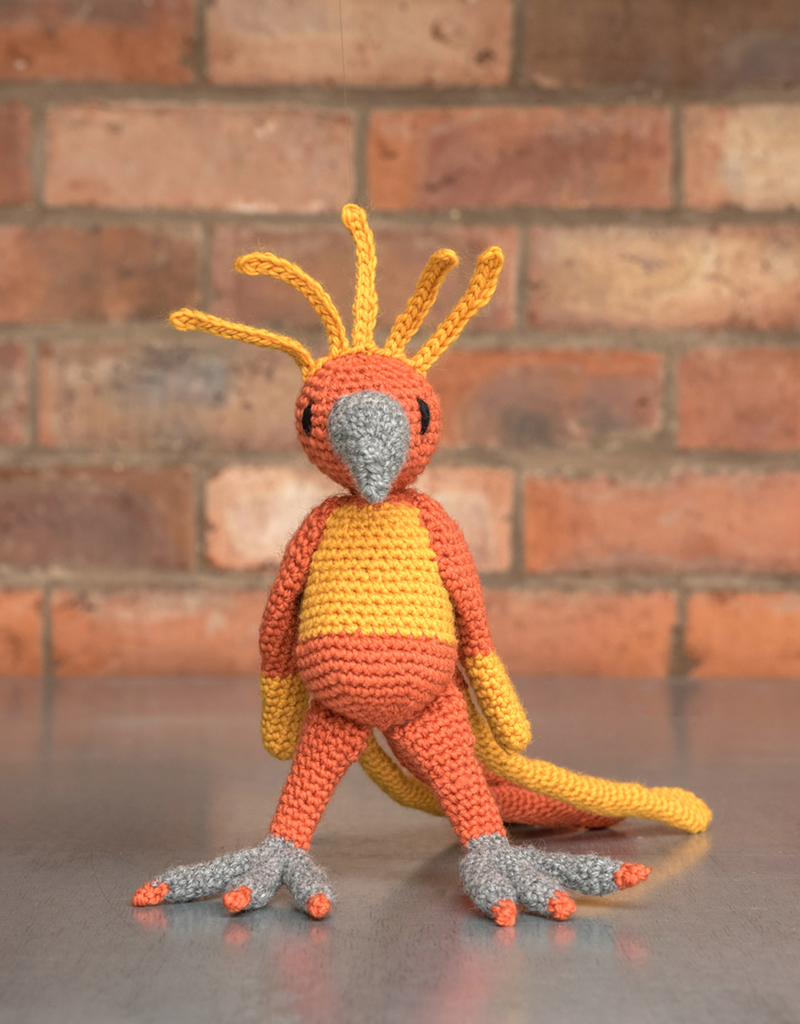 Crochet Phoenix Amigurumi Kit TOFT
