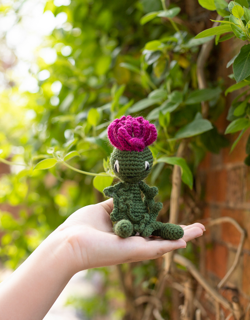 Mini Thistle Flower Crochet Kit | TOFT