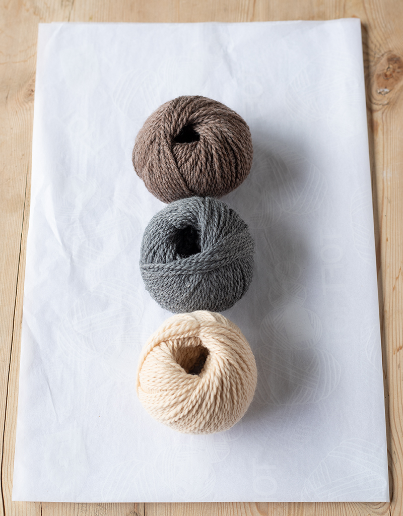 Tibetan Blue Bear Animal Crochet Kit | TOFT