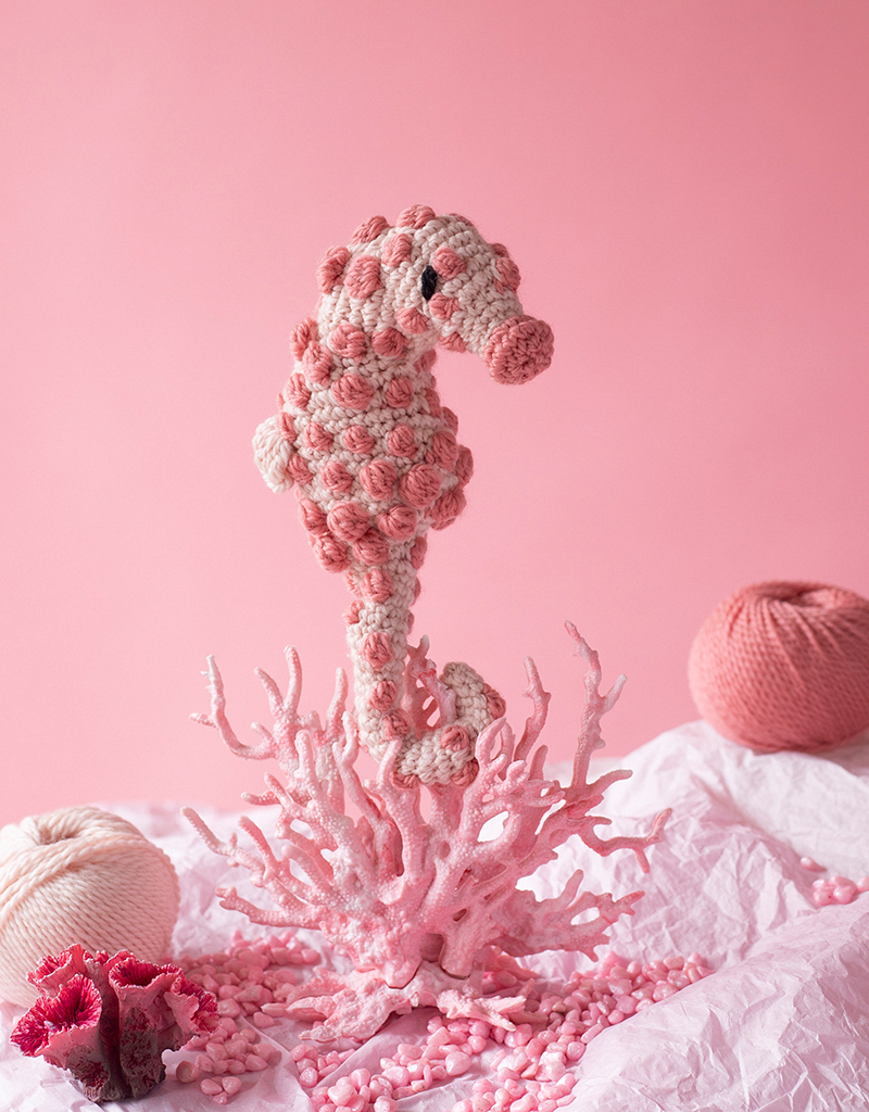 Pygmy Seahorse Crochet Kit | TOFT