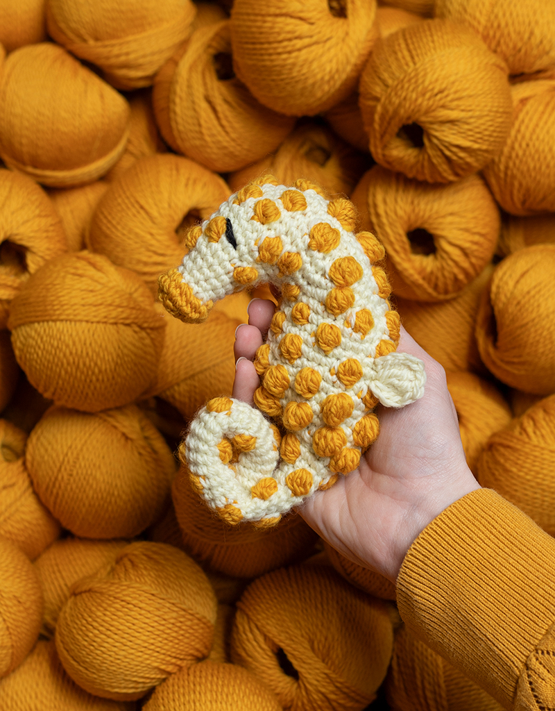 Pygmy Seahorse Crochet Kit | TOFT