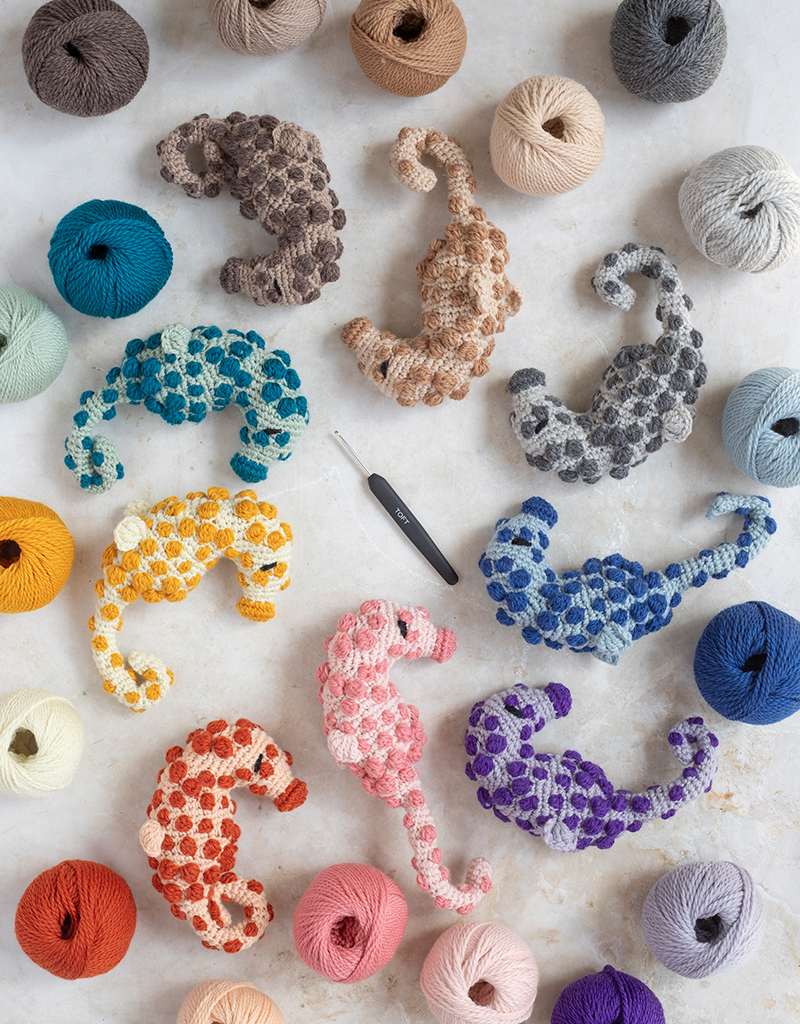 フィンランドトーイ　セット Pygmy Seahorse Crochet Kit | TOFT