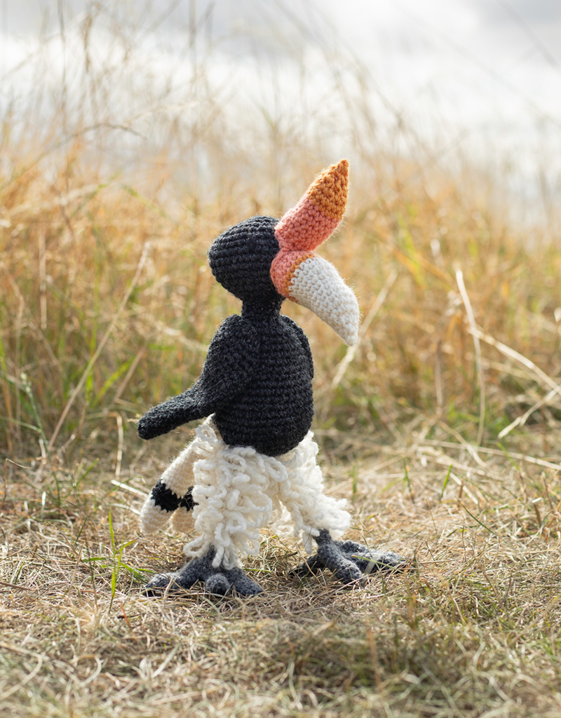 Rhinoceros Hornbill Crochet Bird Kit | TOFT