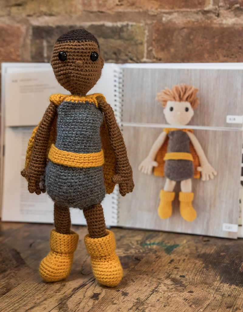 Crochet superhero dolls pattern top