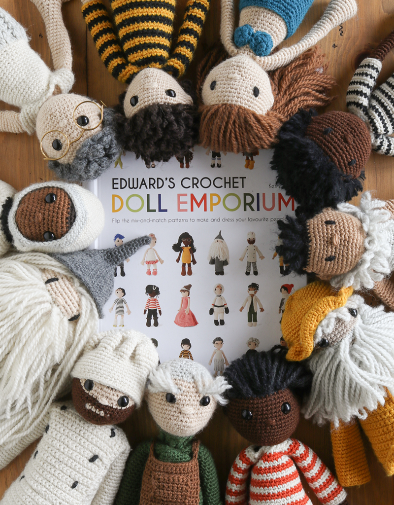 Edwards Emporium Crochet Doll Pattern Book TOFT