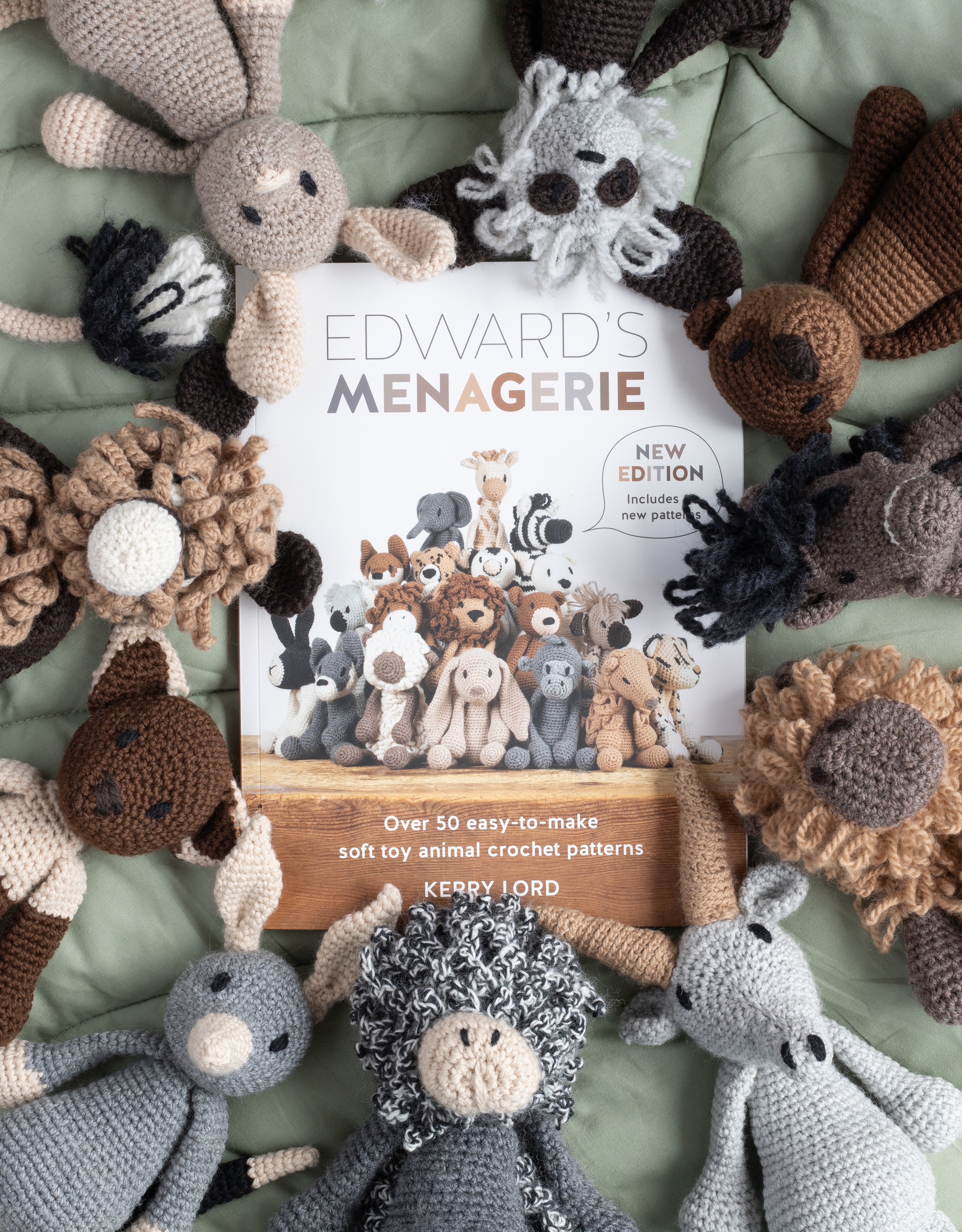 Edwards Menagerie A Book Of Crochet Soft Toy Animal Patterns By