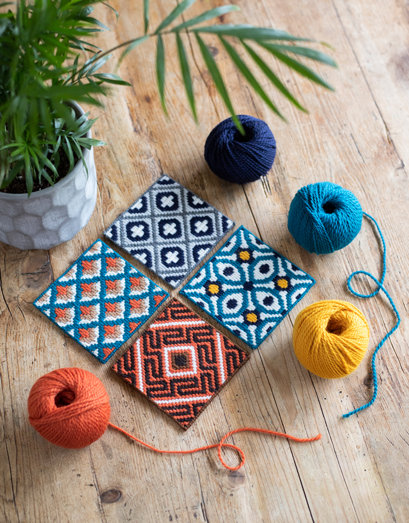 Bargello Embroidery Tile Kit TOFT