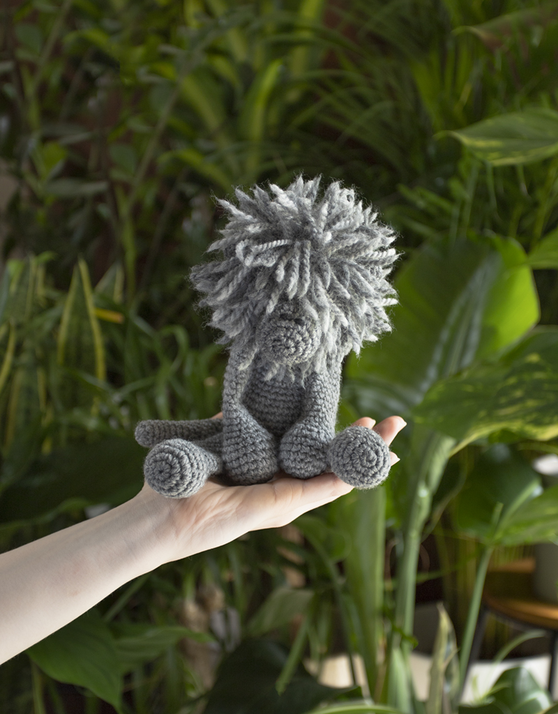 Crochet Baboon Amigurumi Kit TOFT