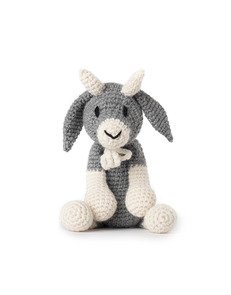 Crochet Nanny Goat Amigurumi Project: British Wool | TOFT