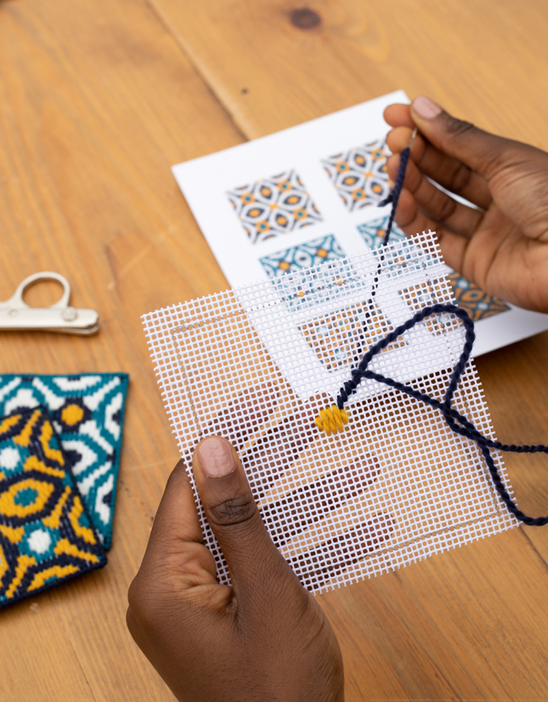 Twist Interlock Canvas for Needlework TOFT