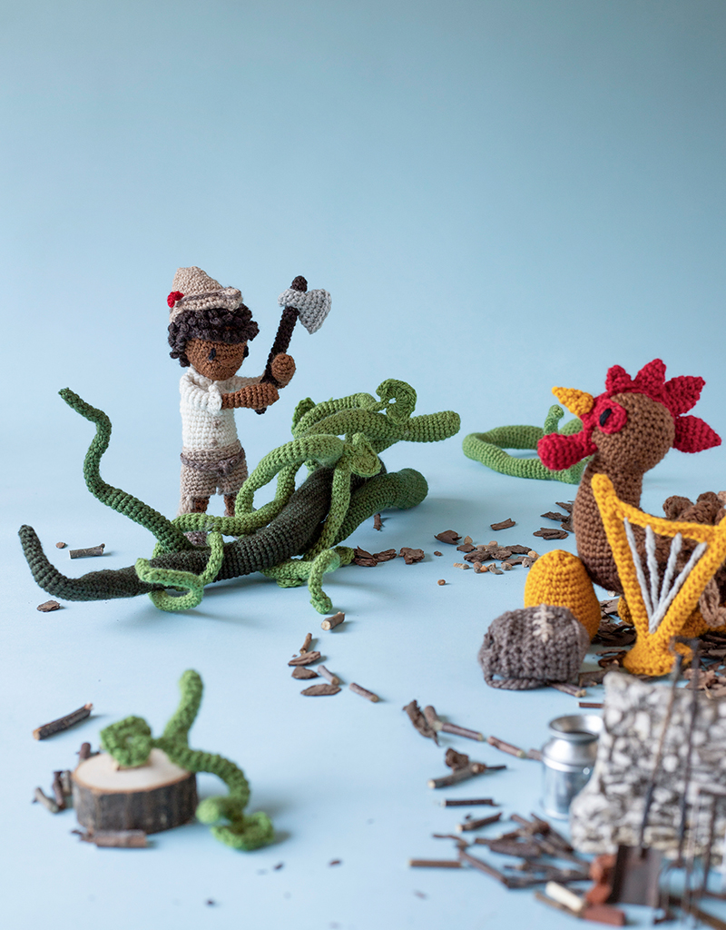 Jack and the Beanstalk Fairy Tales Crochet Kit | TOFT