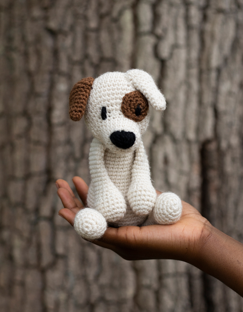 Jack Russell Crochet Dog Kit TOFT