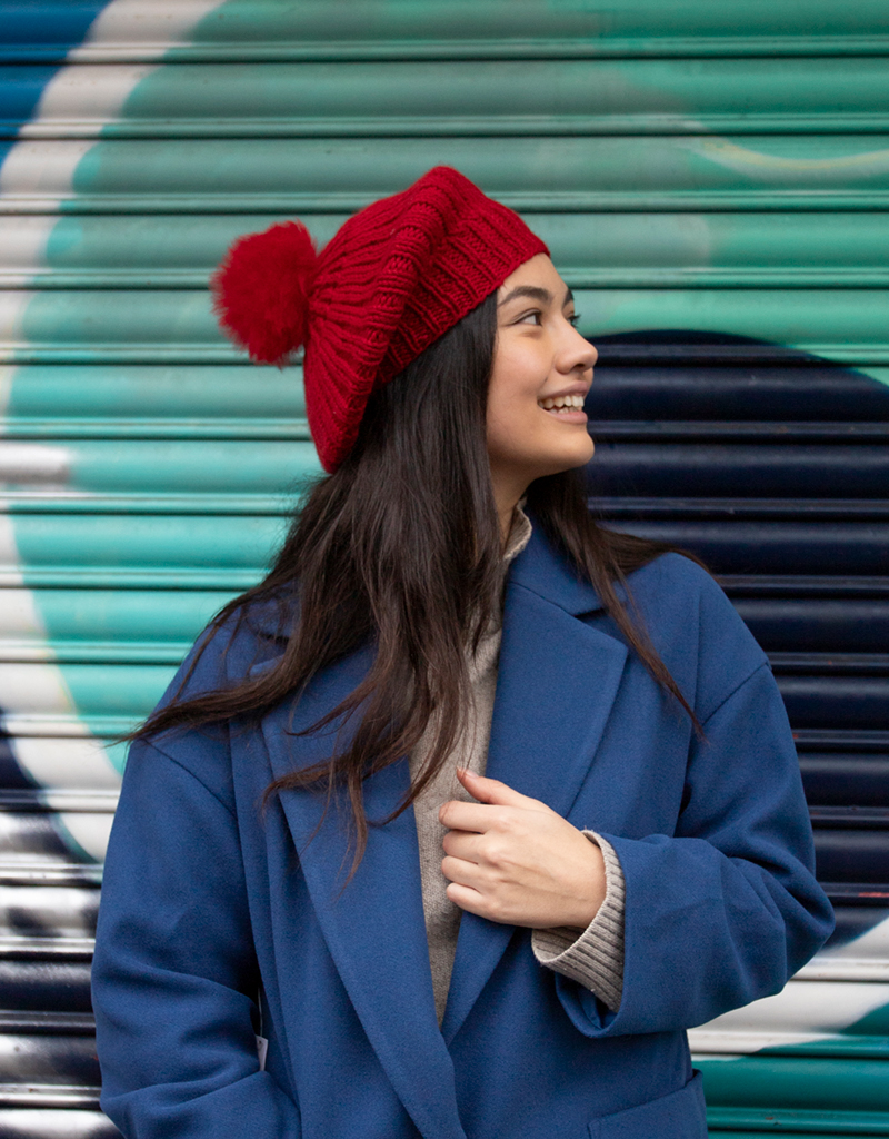 Knit tam hat shop