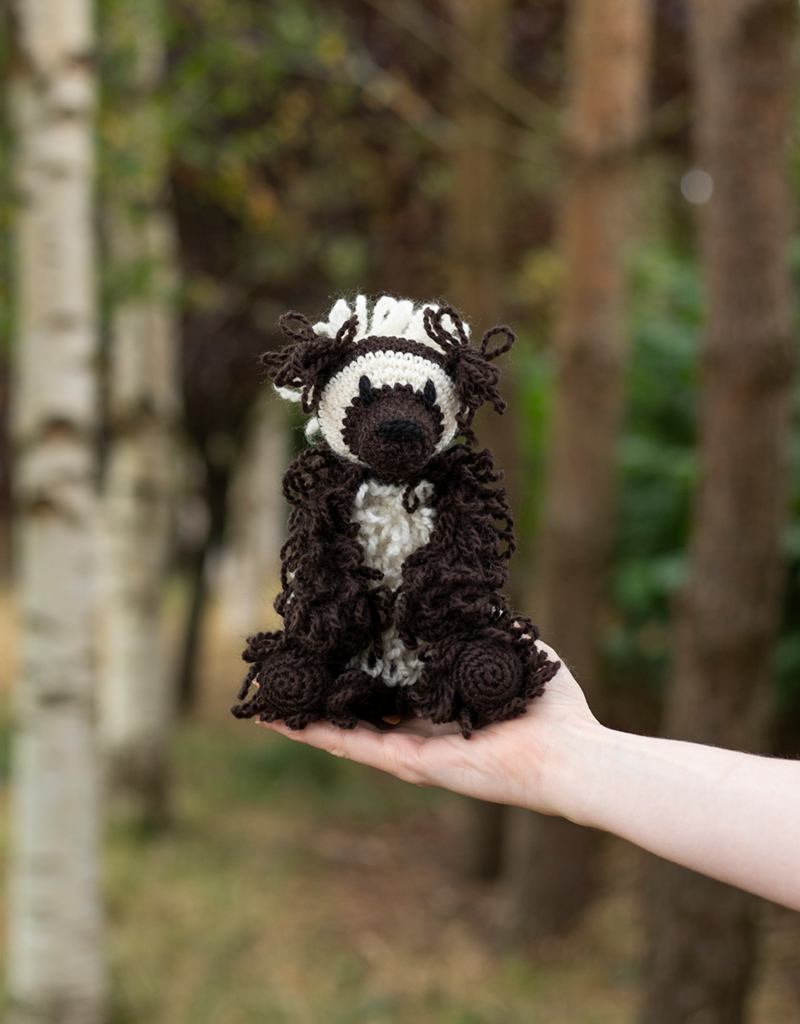 Wolverine Animal Crochet Kit | TOFT