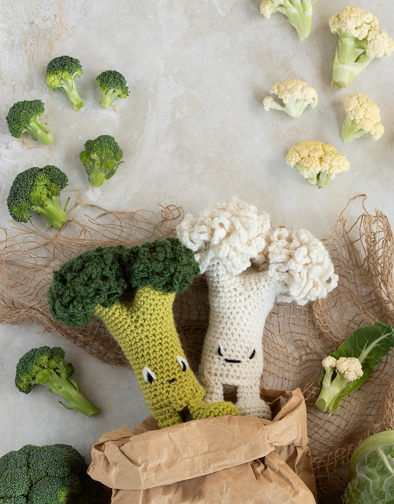Broccoli Floret Crochet Vegetable Kit | TOFT
