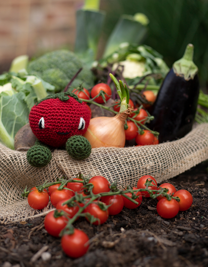 Cherry Tomatoes Crochet Vegetable Kit | TOFT