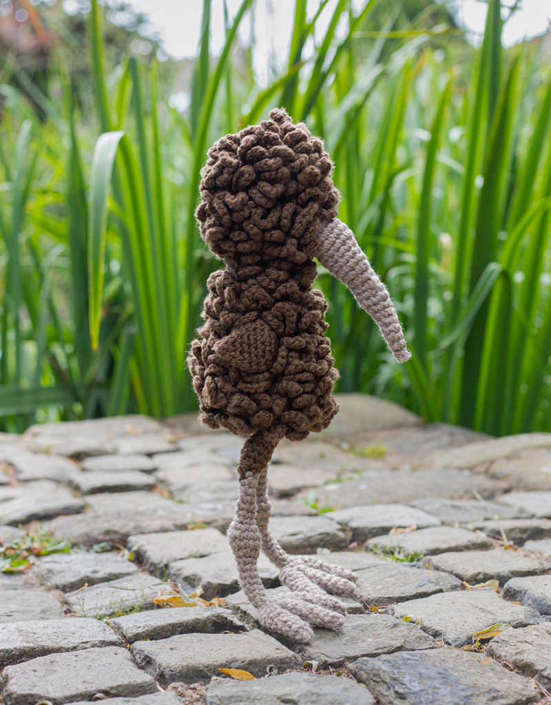 Large Ethel the Kiwi Crochet pattern | TOFT