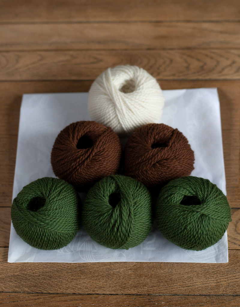 Knitted Christmas Tree Garland TOFT