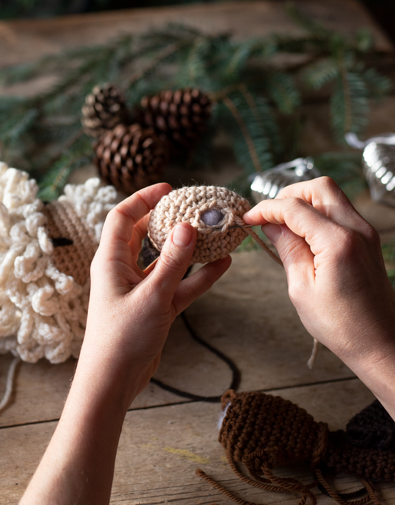 Father Christmas Doll Crochet Kit