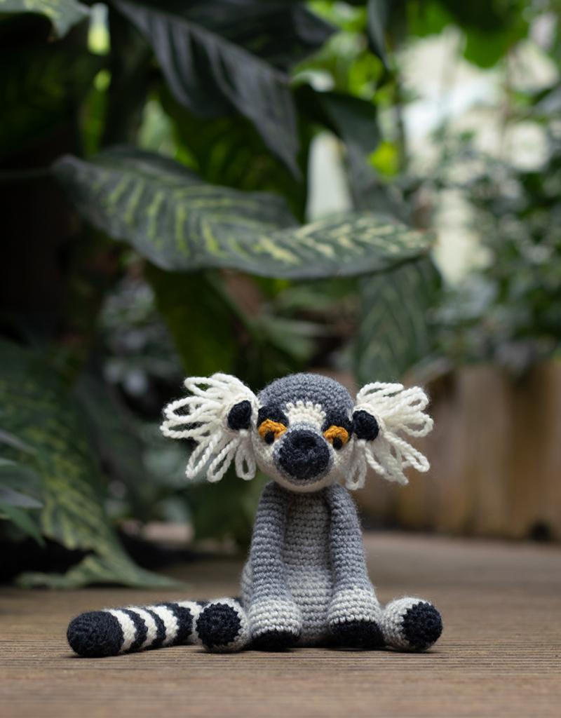 Crochet Ring Tailed Lemur TOFT